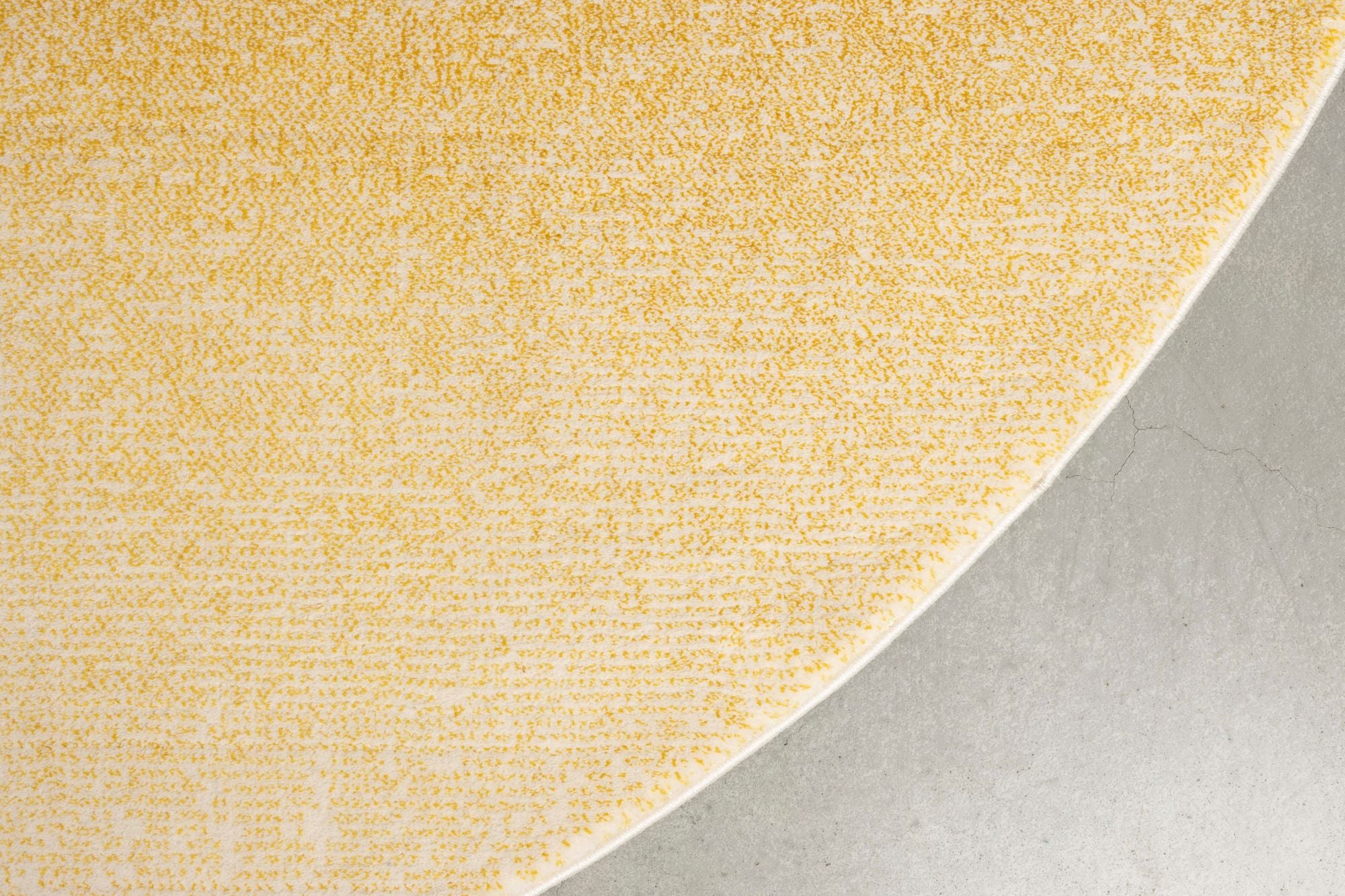 Zuiver Sunset Yellow Ombre Oval Rug 160x230